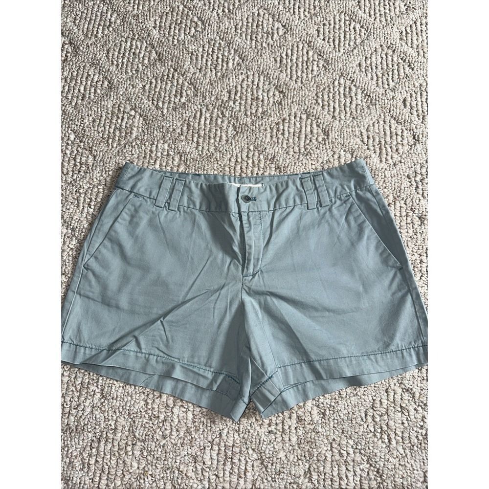 Ann Taylor LOFT Women's Chino Blue‎ Shorts Size S Small 6 - EUC